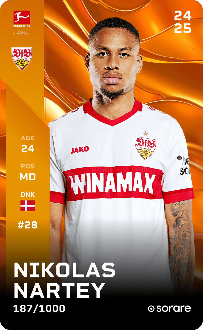 Nikolas Nartey 2024-25 • Limited 187/1000