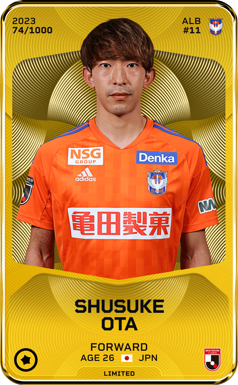 Shusuke Ota 2023-24 • Limited 74/1000