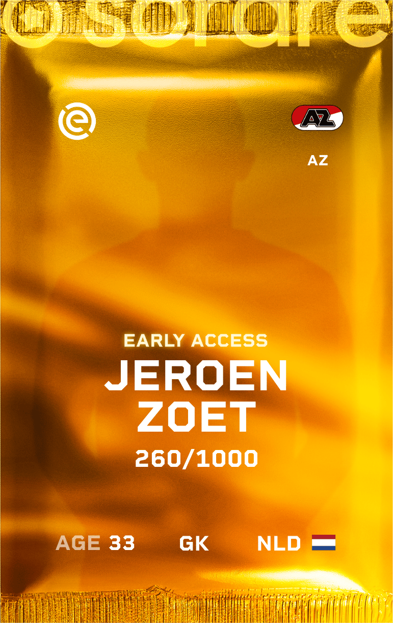 Jeroen Zoet 2024-25 • Limited 260/1000