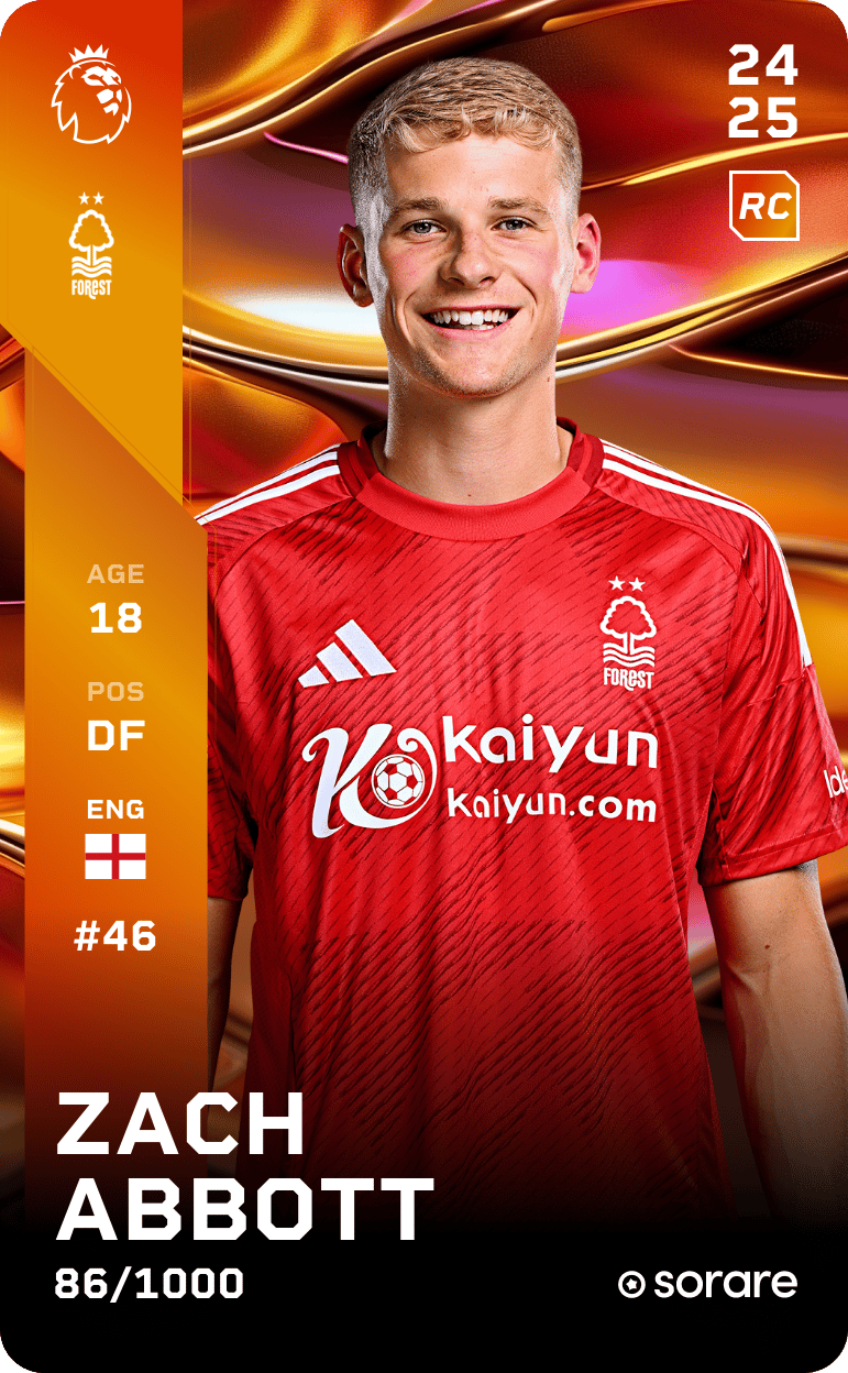 Zach Abbott 2024-25 • Limited 86/1000