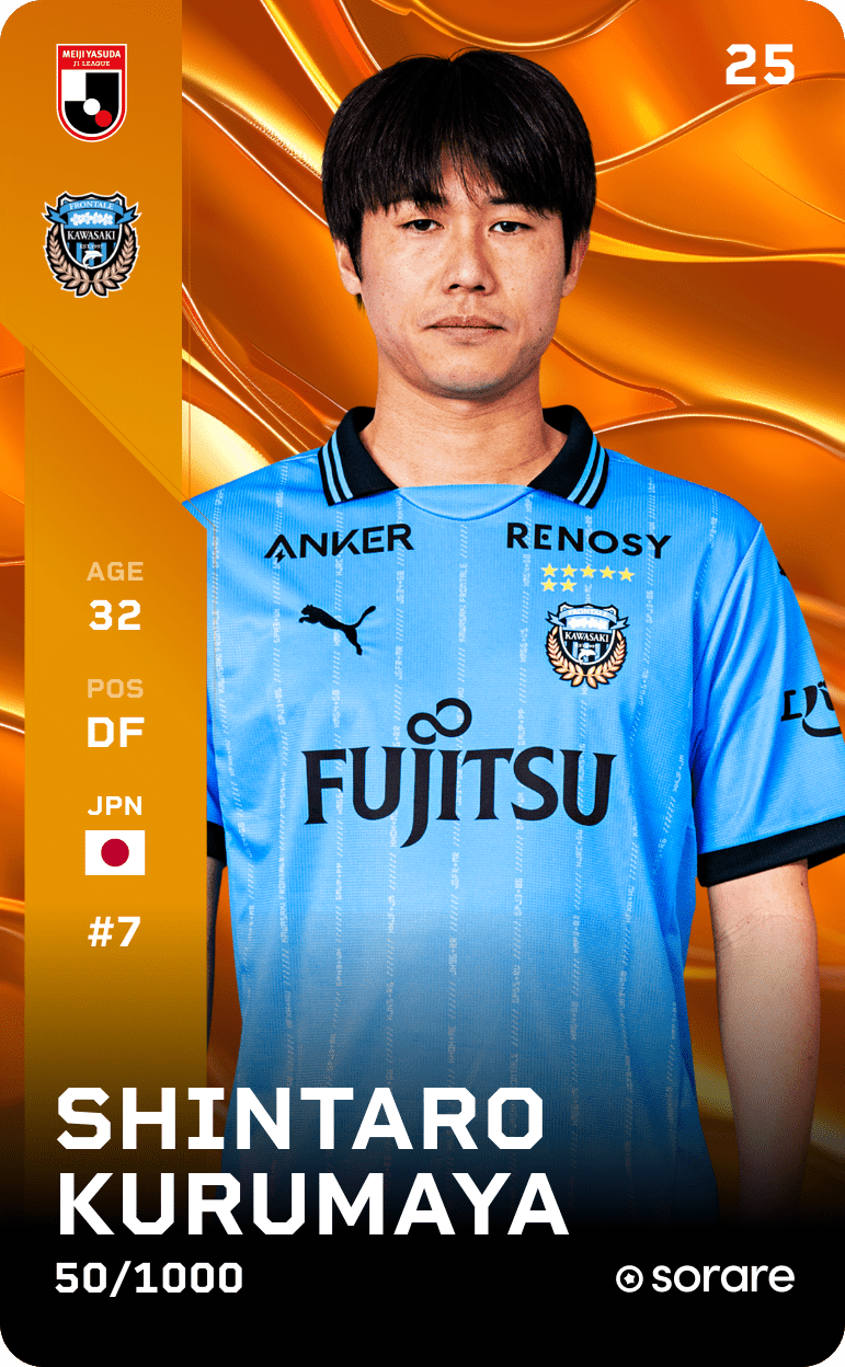 Shintaro Kurumaya 2025-26 • Limited 50/1000