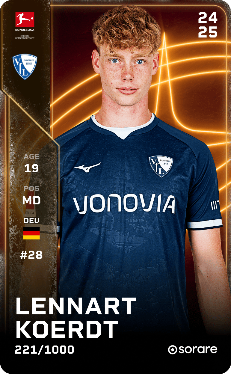 Lennart Koerdt 2024-25 • Limited 221/1000