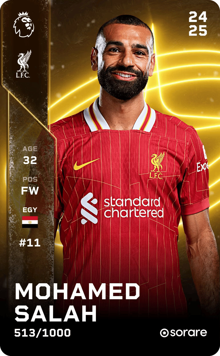 Mohamed Salah 2024-25 • Limited 513/1000