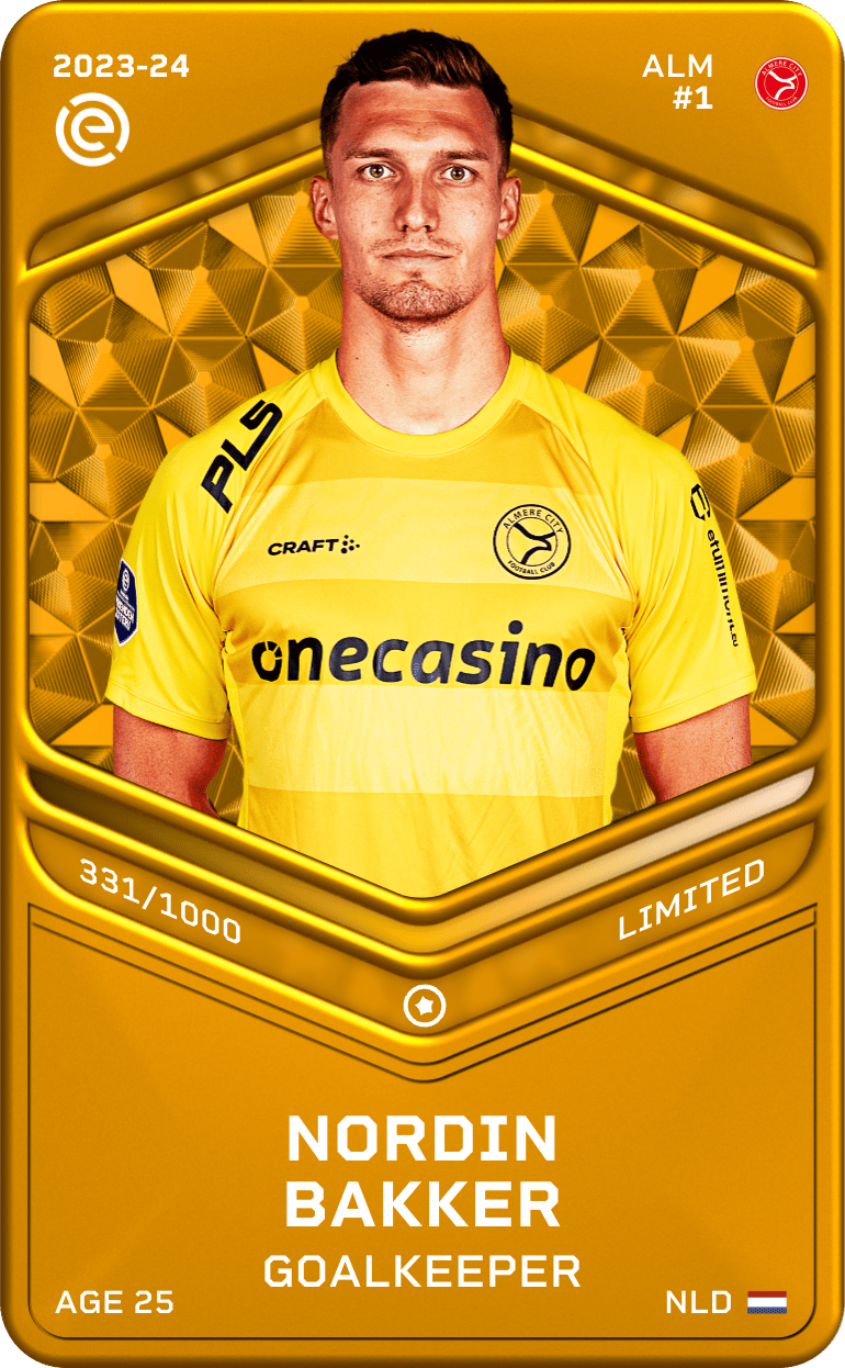 Nordin Bakker 2023-24 • Limited 331/1000