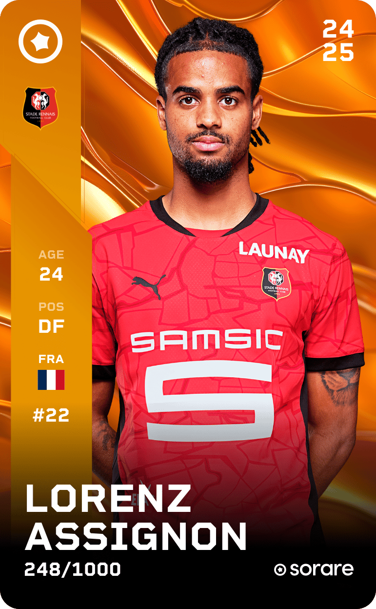 Lorenz Assignon 2024-25 • Limited 248/1000
