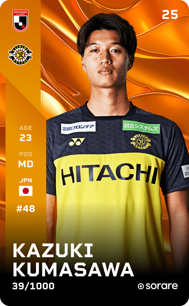 Kazuki Kumasawa 2025-26 • Limited 39/1000