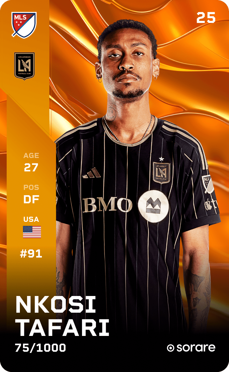 Nkosi Tafari 2025-26 • Limited 75/1000