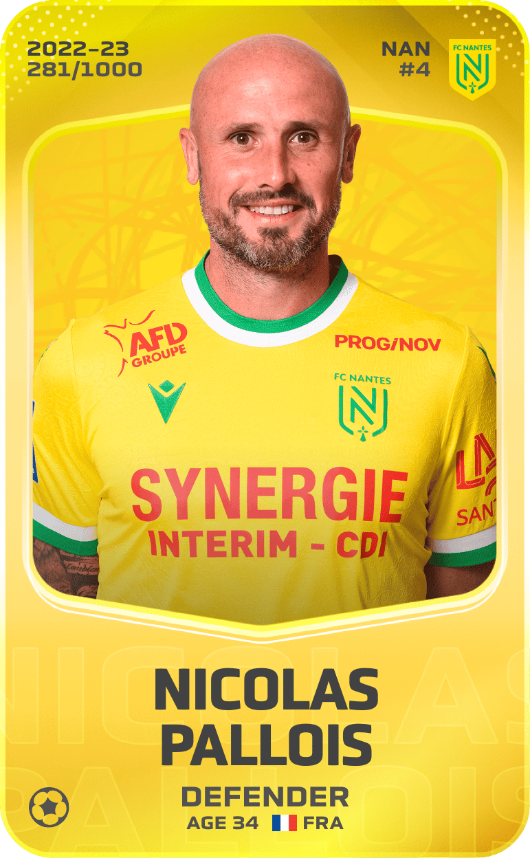 Nicolas Pallois 2022-23 • Limited 281/1000