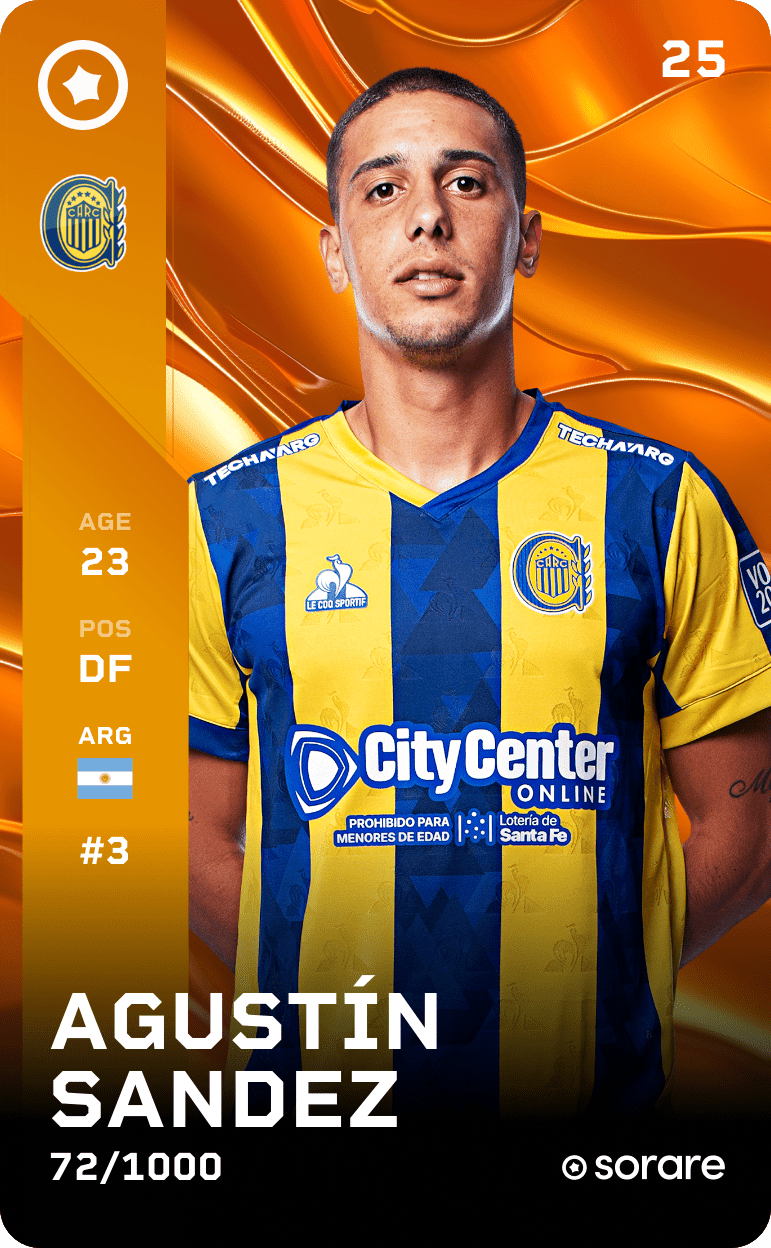 Agustín Sandez 2025-26 • Limited 72/1000