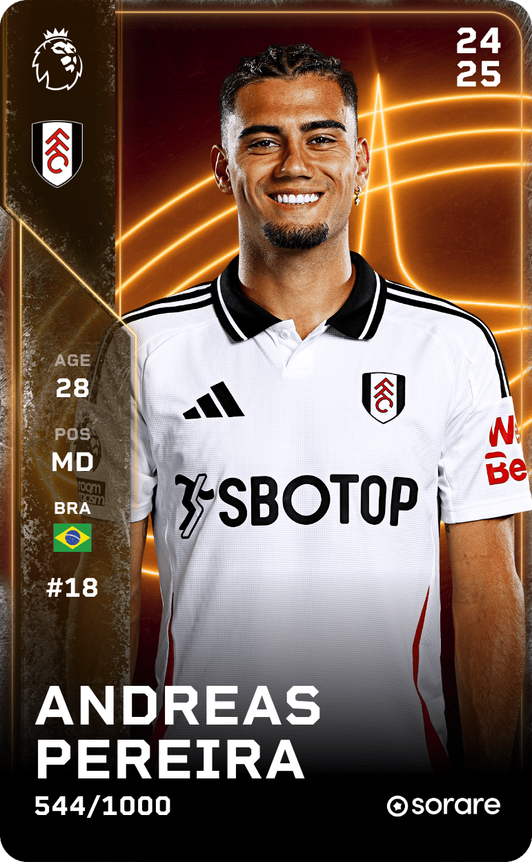 Andreas Pereira 2024-25 • Limited 544/1000