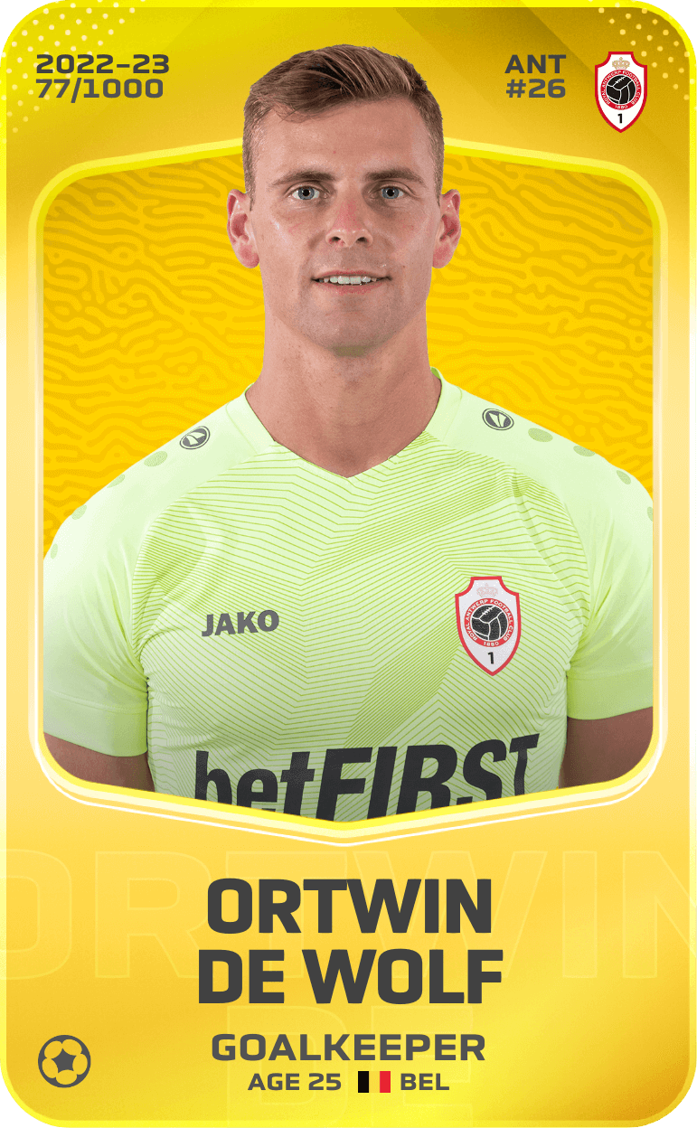 Ortwin De Wolf 2022-23 • Limited 77/1000