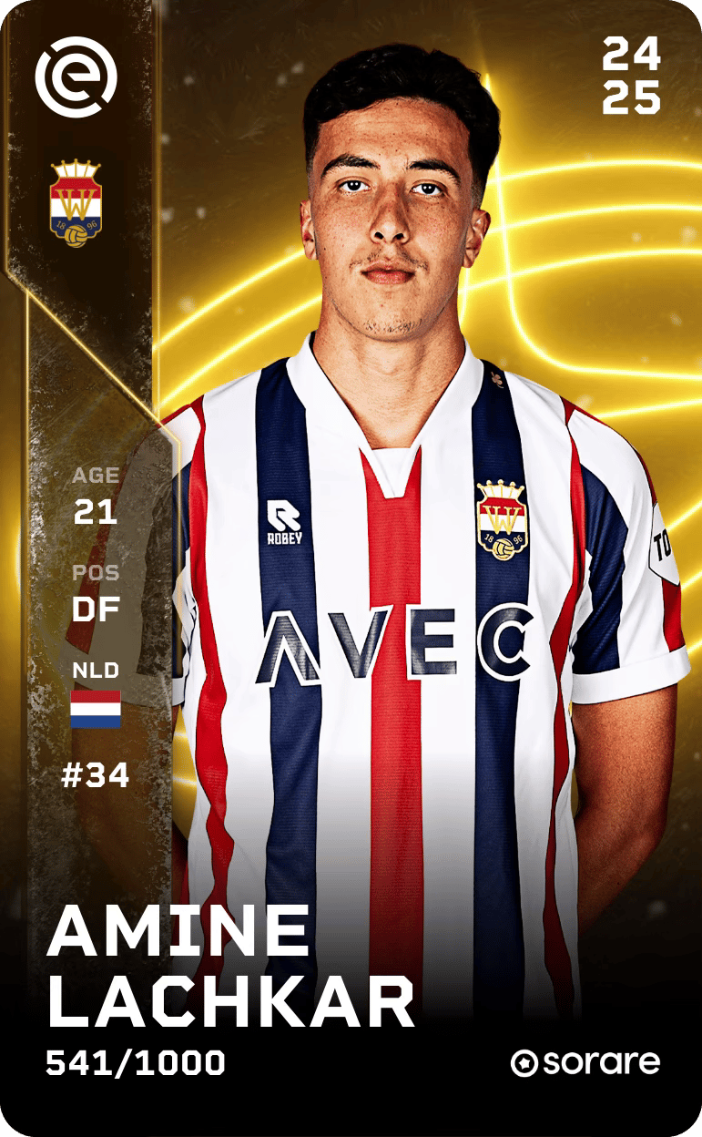 Amine Lachkar 2024-25 • Limited 541/1000