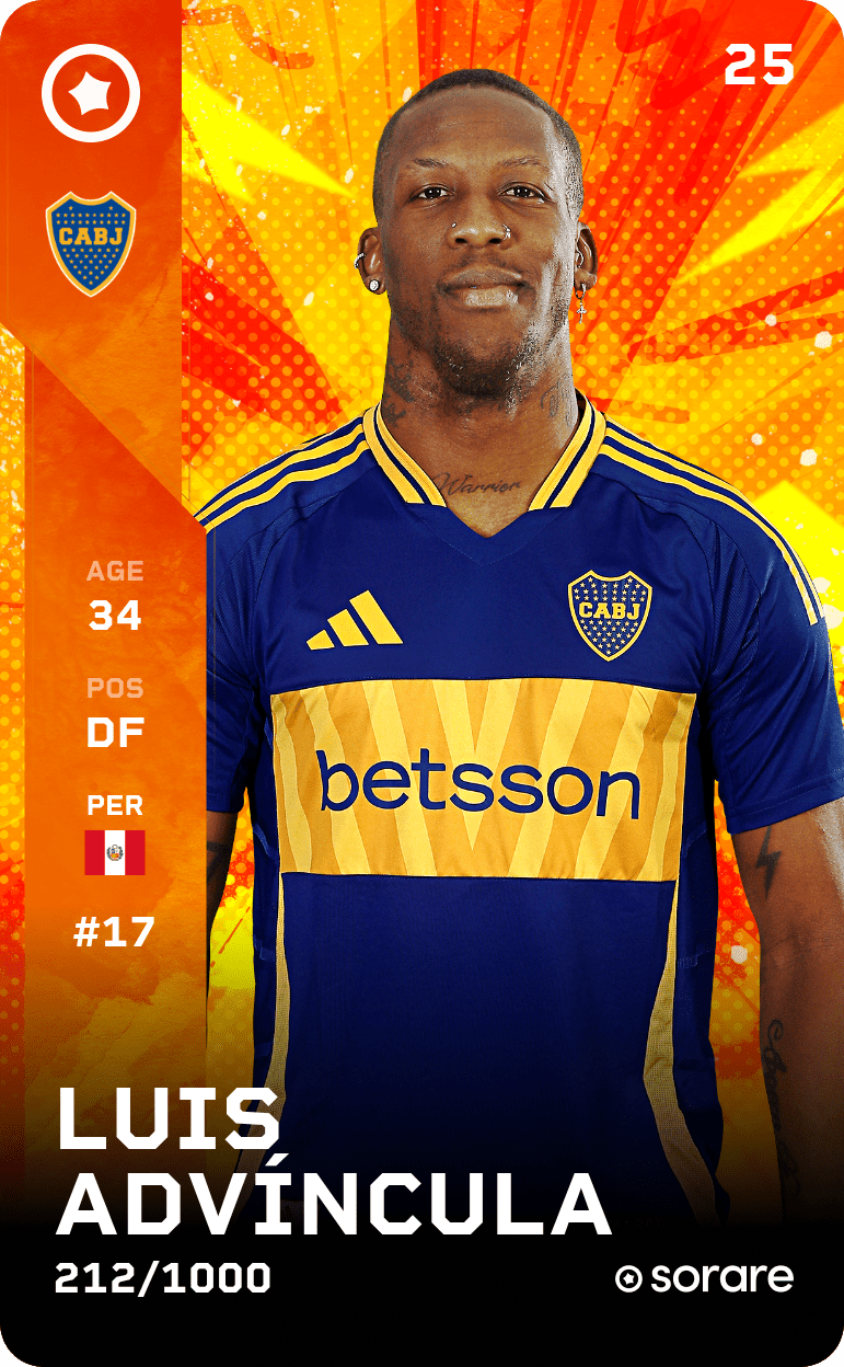 Luis Advíncula 2025-26 • Limited 212/1000