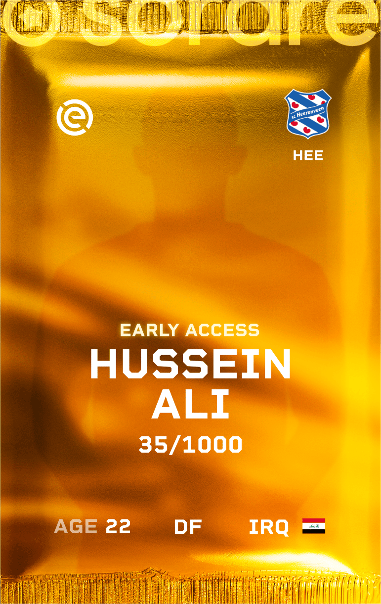 Hussein Ali 2024-25 • Limited 35/1000