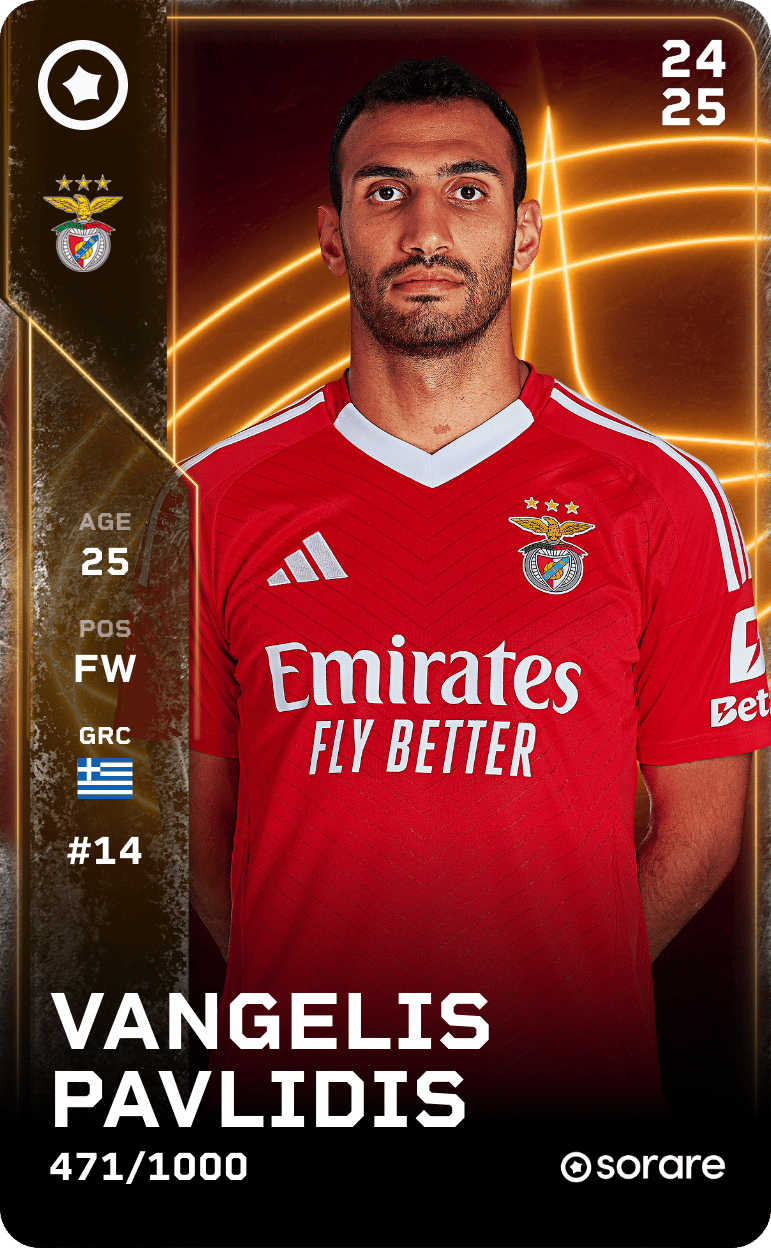Vangelis Pavlidis 2024-25 • Limited 471/1000