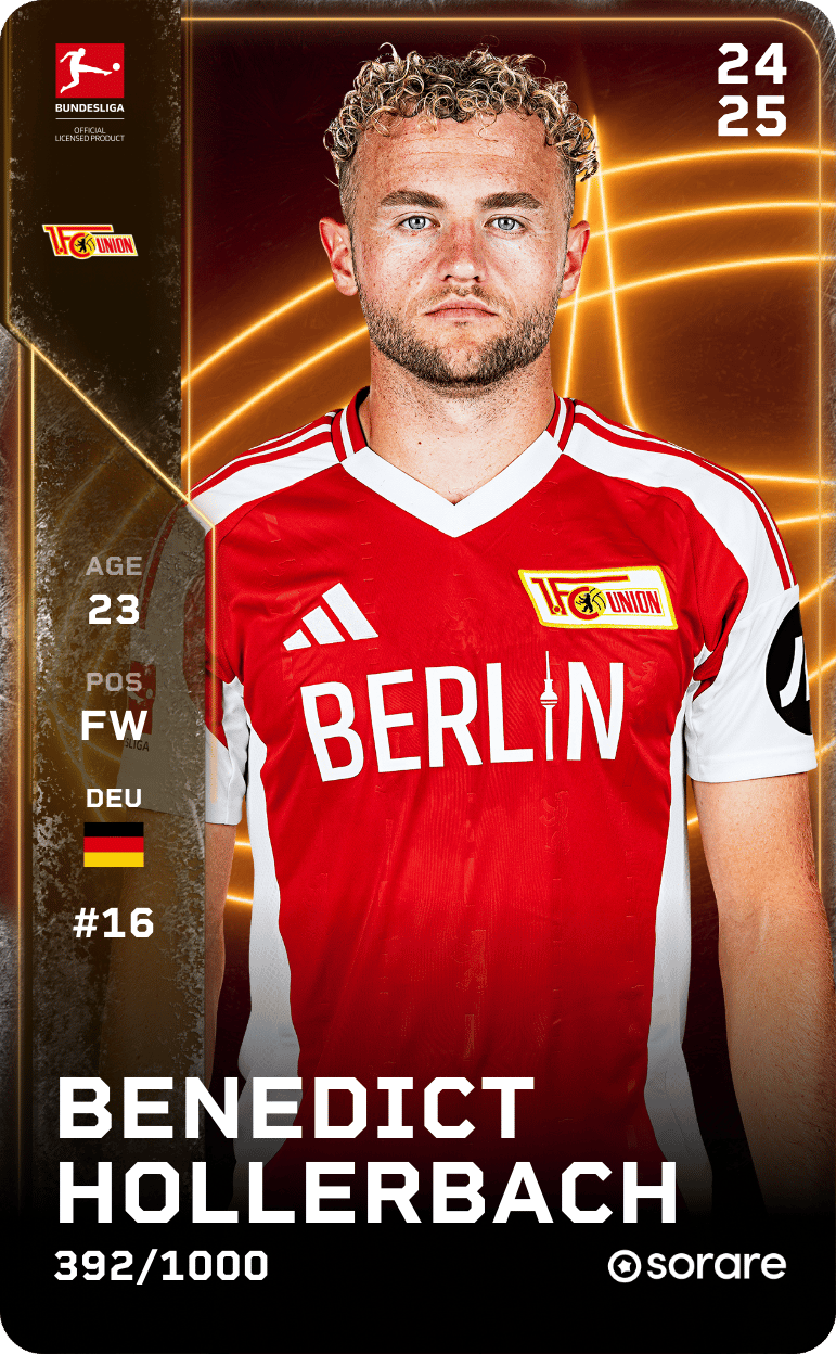 Benedict Hollerbach 2024-25 • Limited 392/1000