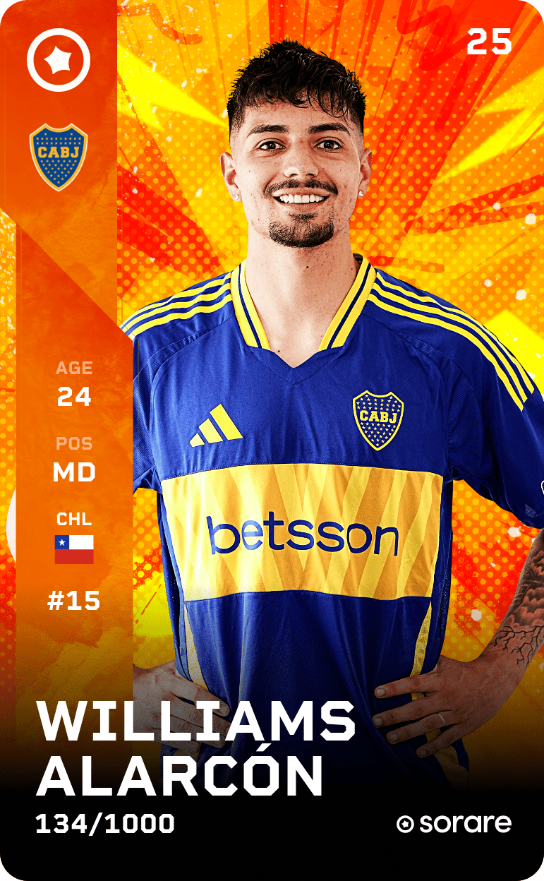 Williams Alarcón 2025-26 • Limited 134/1000