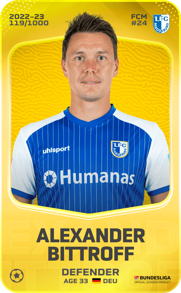 Alexander Bittroff 2022-23 • Limited 119/1000