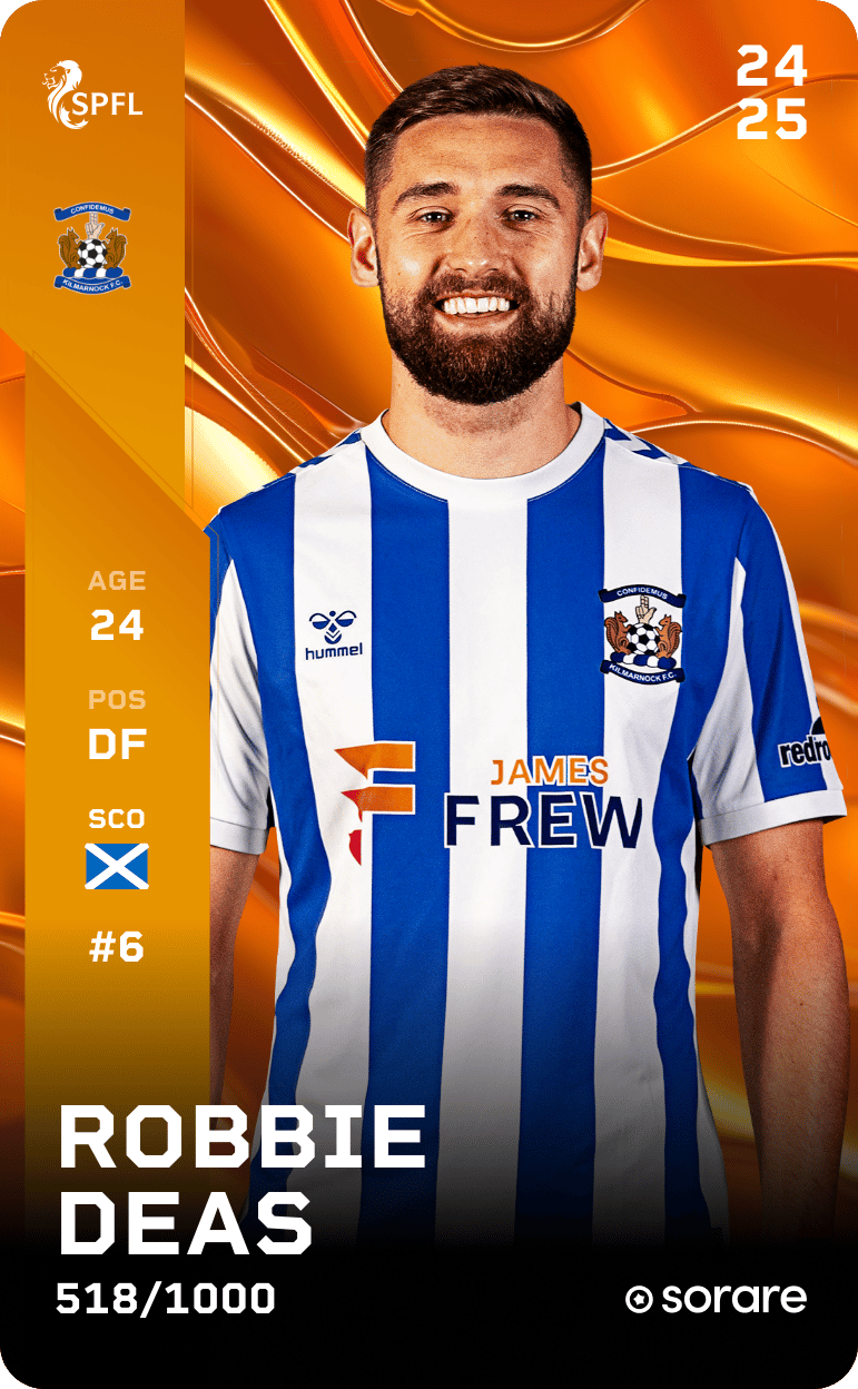 Robbie Deas 2024-25 • Limited 518/1000