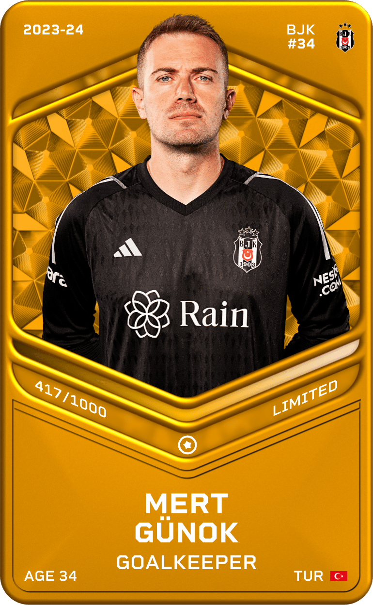 Mert Günok 2023-24 • Limited 417/1000