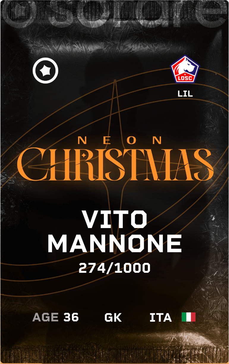 Vito Mannone 2024-25 • Limited 274/1000