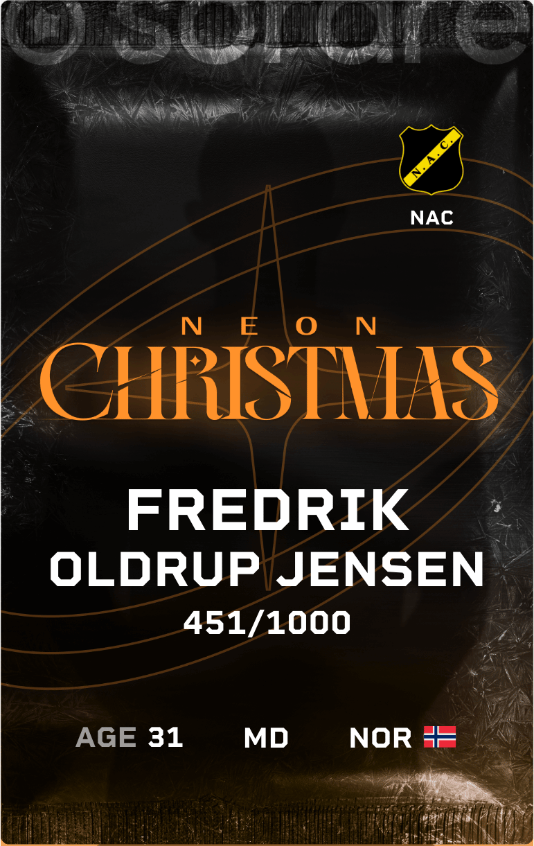 Fredrik Oldrup Jensen 2024-25 • Limited 451/1000