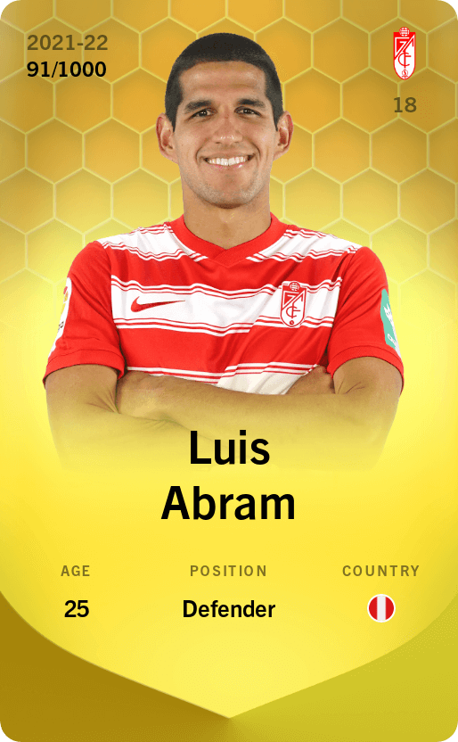Luis Abram 2021-22 • Limited 91/1000