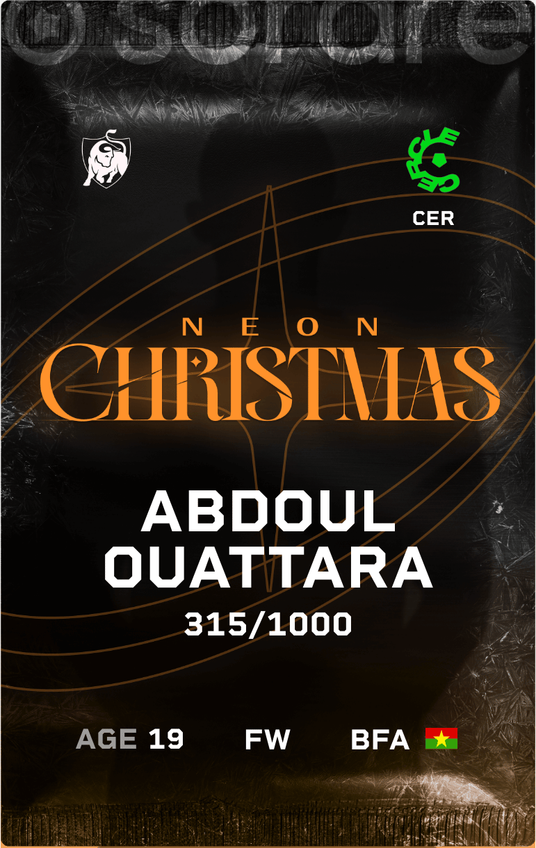 Abdoul Ouattara 2024-25 • Limited 315/1000