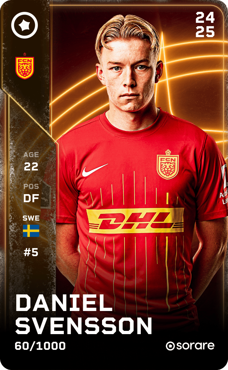Daniel Svensson 2024-25 • Limited 60/1000