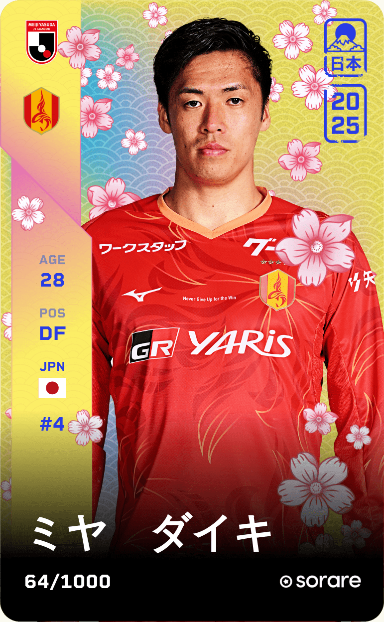 Daiki Miya 2025-26 • Limited 64/1000