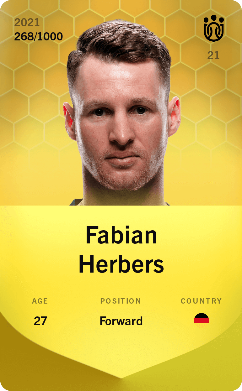 Fabian Herbers 2021-22 • Limited 268/1000