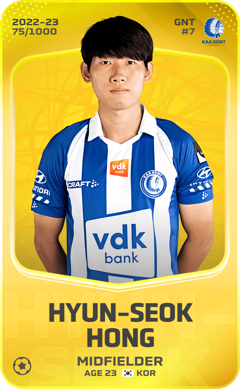 Hyun-seok Hong 2022-23 • Limited 75/1000