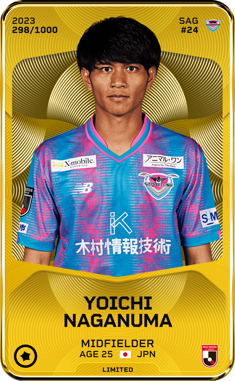 Yoichi Naganuma 2023-24 • Limited 298/1000