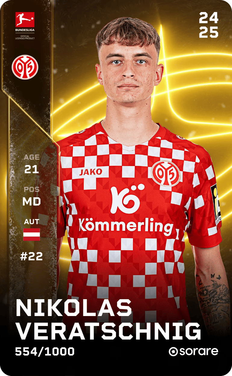 Nikolas Veratschnig 2024-25 • Limited 554/1000