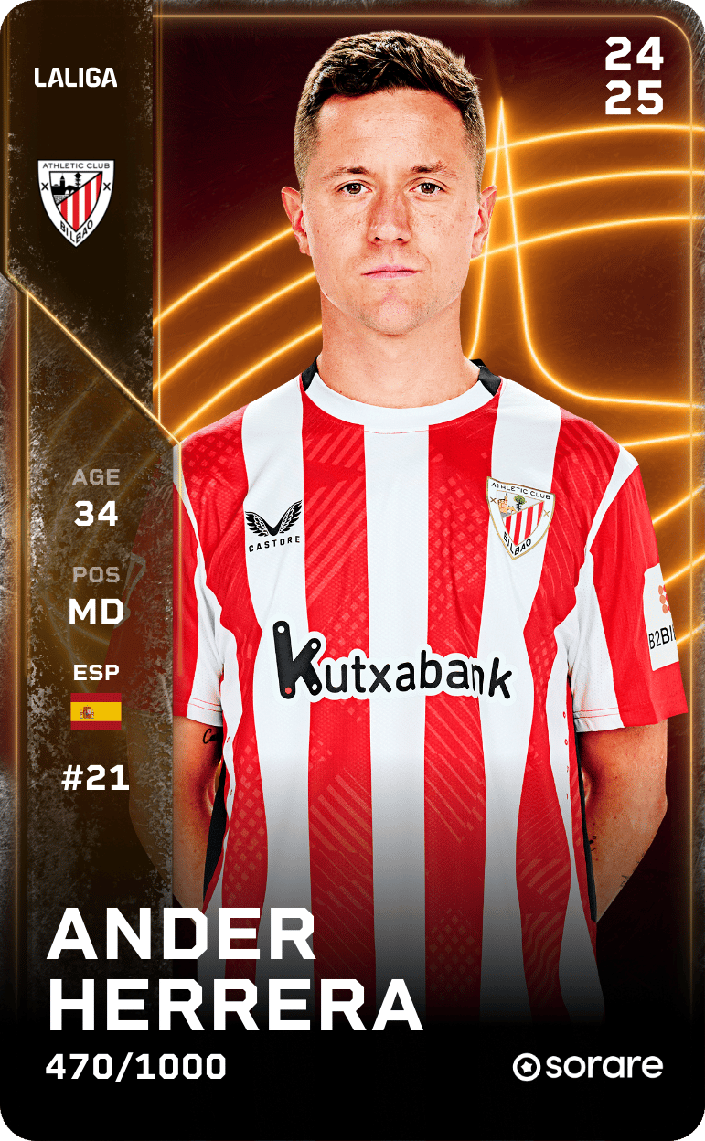 Ander Herrera 2024-25 • Limited 470/1000