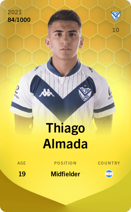 Thiago Almada 2021-22 • Limited 84/1000