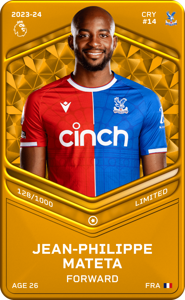 Jean-Philippe Mateta 2023-24 • Limited 128/1000