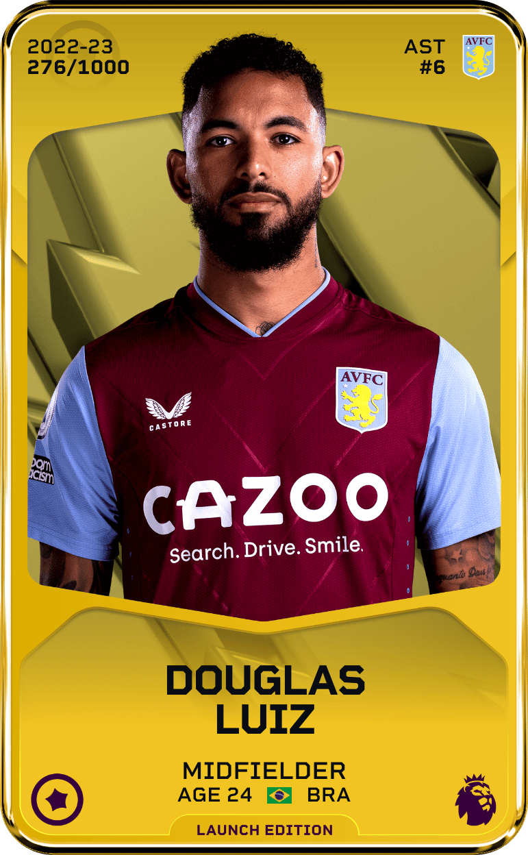 Douglas Luiz 2022-23 • Limited 276/1000