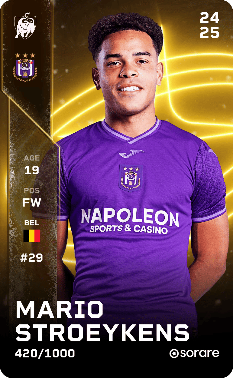 Mario Stroeykens 2024-25 • Limited 420/1000