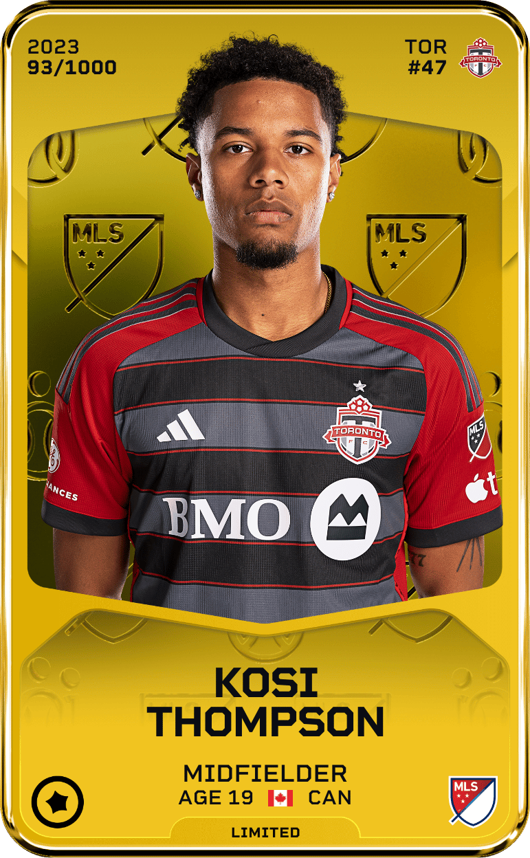Kosi Thompson 2023-24 • Limited 93/1000