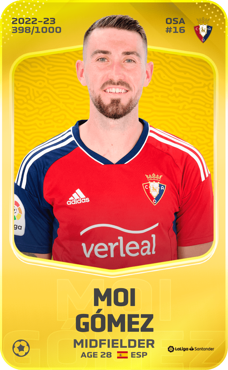 Moi Gómez 2022-23 • Limited 398/1000
