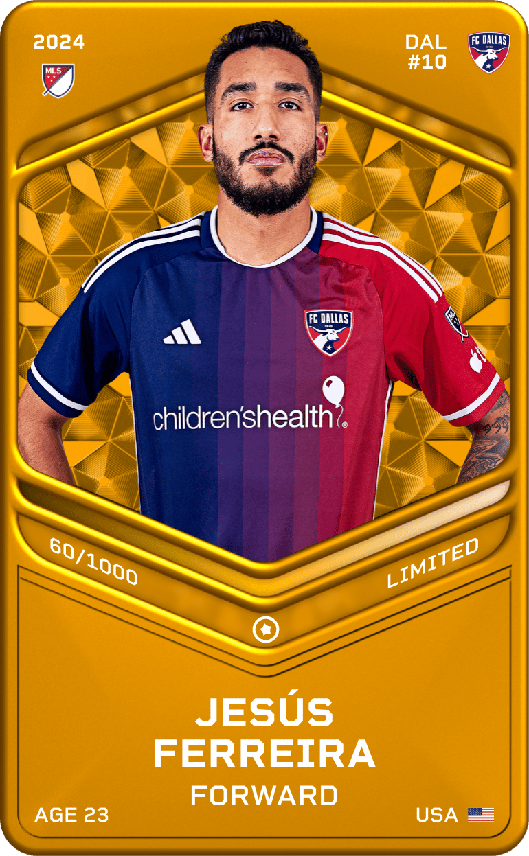 Jesús Ferreira 2024-25 • Limited 60/1000