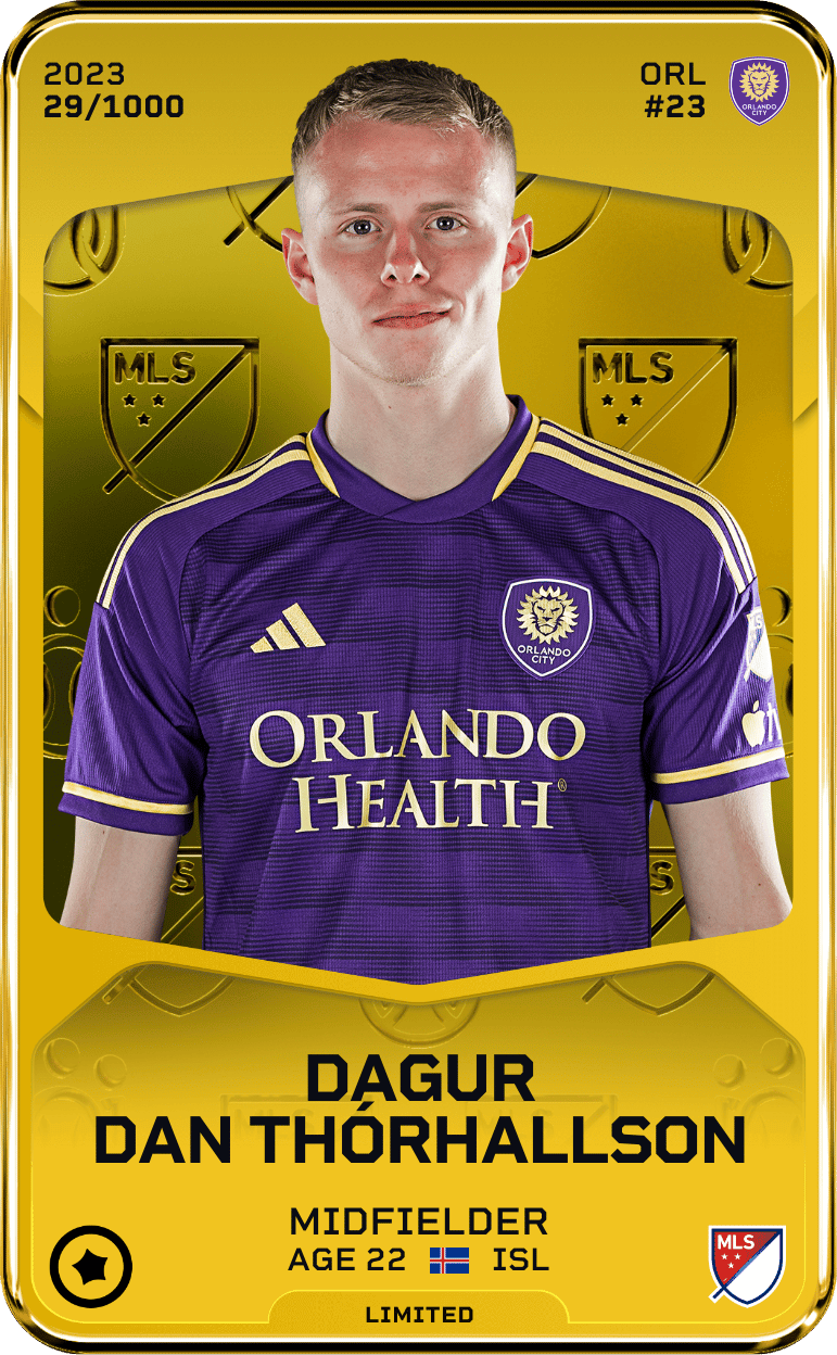 Dagur Dan      Thórhallson 2023-24 • Limited 29/1000