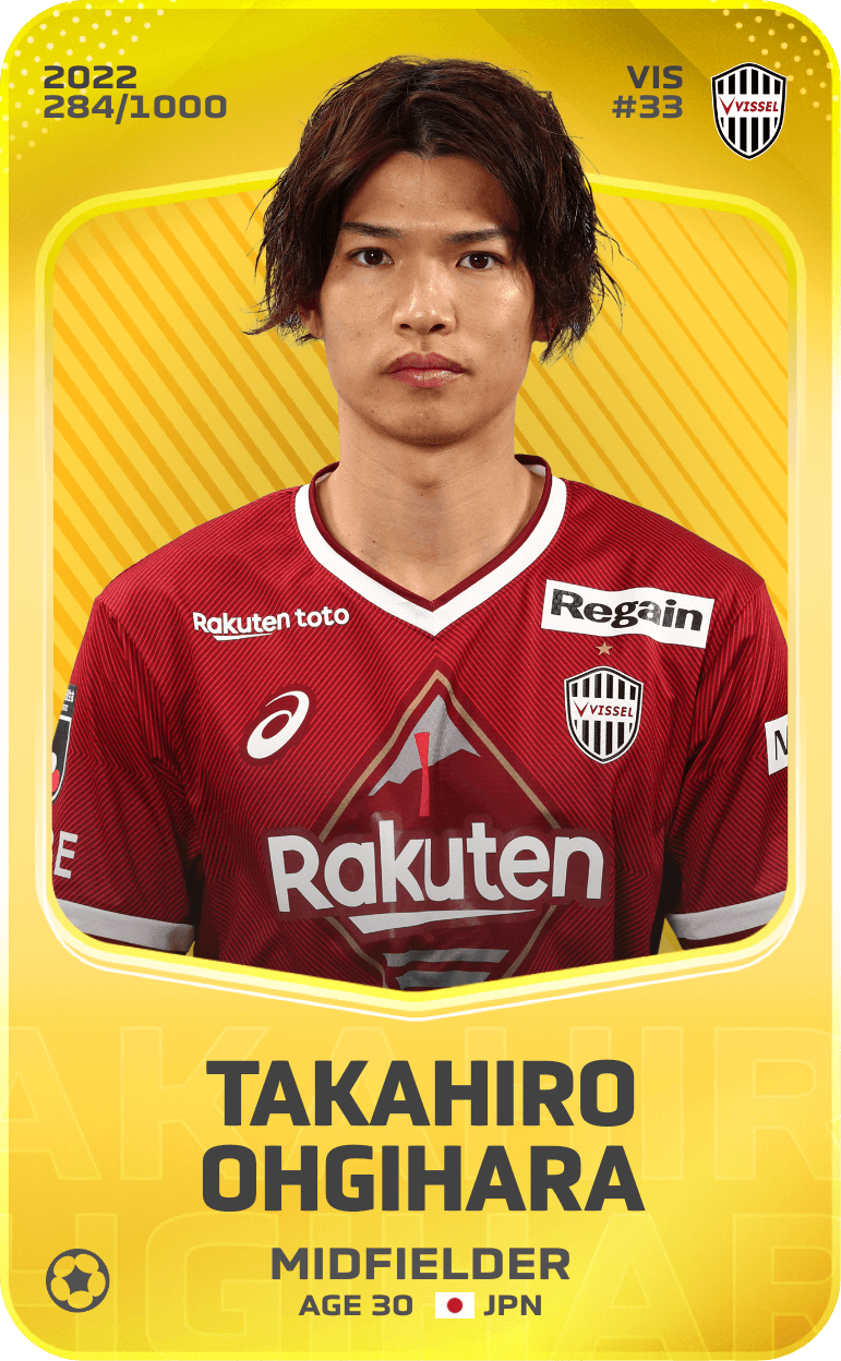 Takahiro Ohgihara 2022-23 • Limited 284/1000