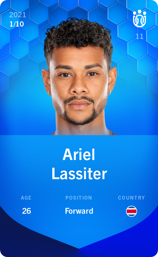 Sorare - Sorare Official - Ariel Lassiter 2021-22 • Super Rare 1/10 - NFT # 105579285637444524976257507272132523528365229107812547435122310859257324551801