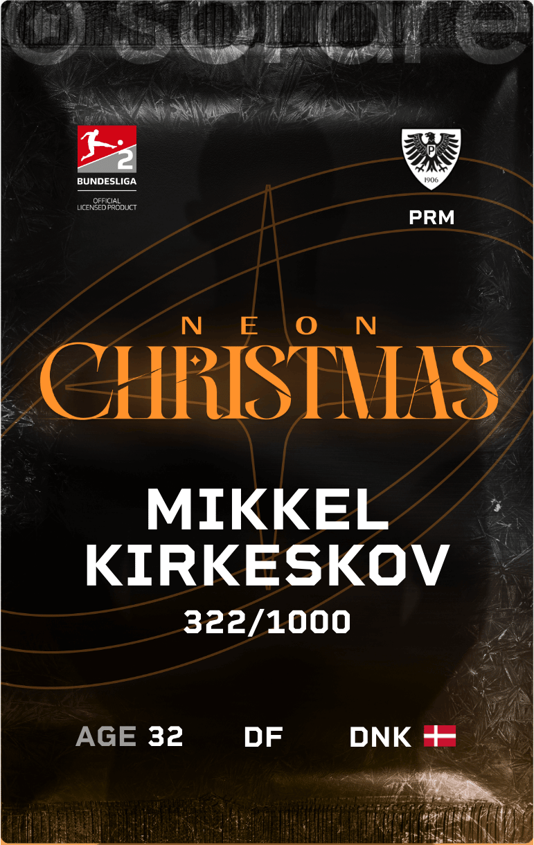 Mikkel Kirkeskov 2024-25 • Limited 322/1000