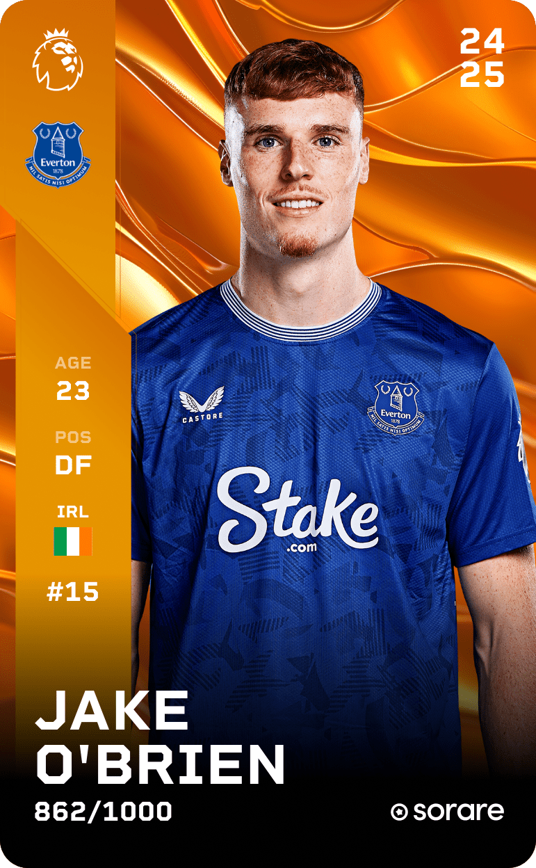 Jake O'Brien 2024-25 • Limited 862/1000