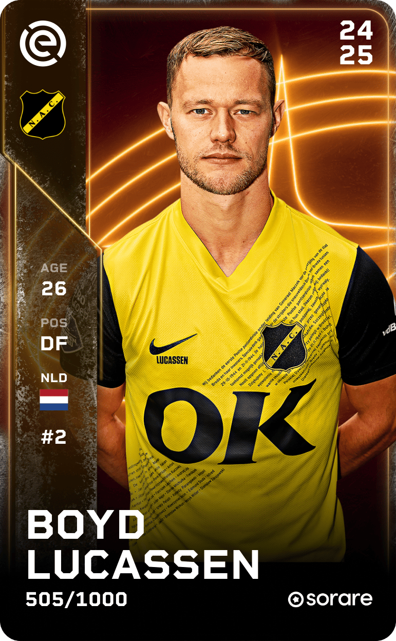 Boyd Lucassen 2024-25 • Limited 505/1000