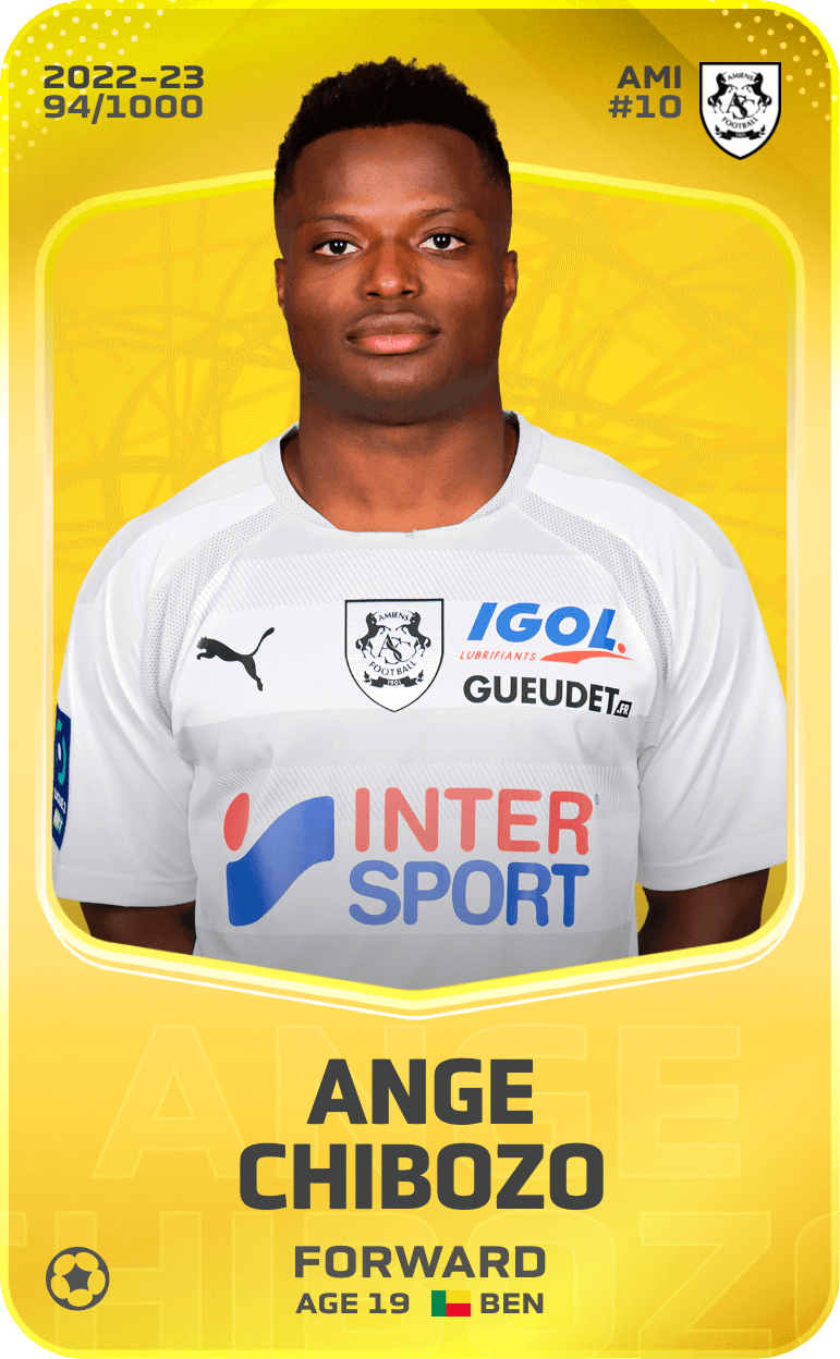 Ange Chibozo 2022-23 • Limited 94/1000