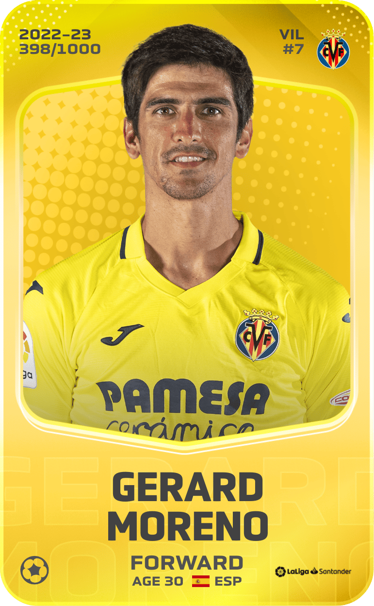 Gerard Moreno 2022-23 • Limited 398/1000